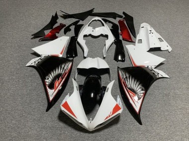 Carena Moto Yamaha YZF 1000 R1 2012-2014 - Bianco Rosso Nero