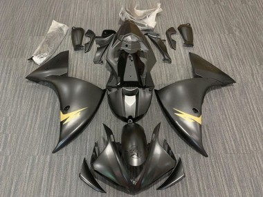 Carena Moto Yamaha YZF 1000 R1 2012-2014 - Nero Opaco Oro