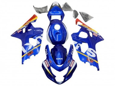 Carena Moto Suzuki GSXR 600 / GSXR 750 2004-2005 - Blu Bianco Giallo Rosso