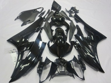 Carena Moto Yamaha YZF R6 2006-2007 - Nero Lucido Nero Opaco