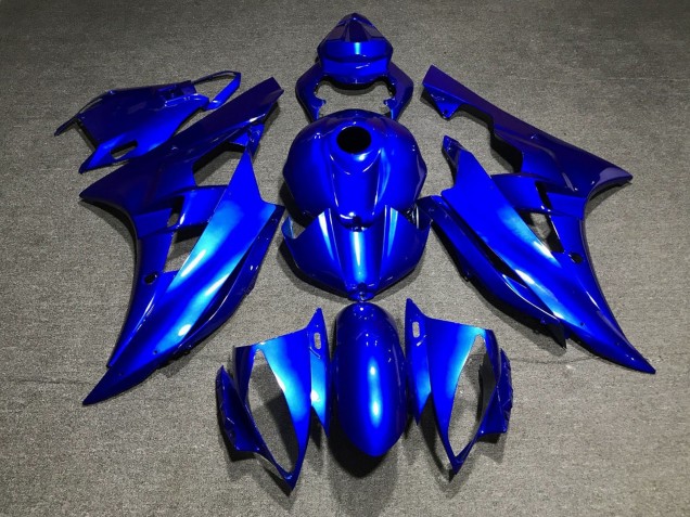 Carena Moto Yamaha YZF R6 2006-2007 - Blu