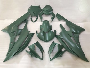 Carena Moto Yamaha YZF R6 2006-2007 - Verde Militare