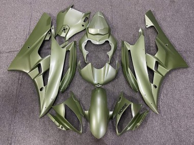Carena Moto Yamaha YZF R6 2006-2007 - Olive Verde