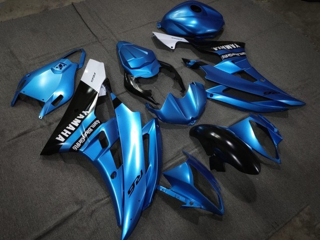Carena Moto Yamaha YZF R6 2006-2007 - Blu Nero Lucido Bianco