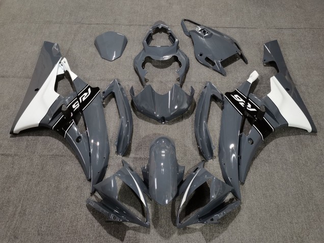 Carena Moto Yamaha YZF R6 2006-2007 - Nardo Grigio Bianco Nero