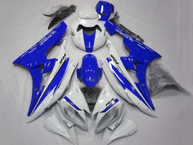Carena Moto Yamaha YZF R6 2006-2007 - Bianco Blu Motul Michelin