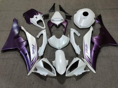 Carena Moto Yamaha YZF R6 2008-2016 - Bianco Viola