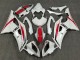 Kit Carena Moto ABS Yamaha YZF R6 2008-2016 - Bianco Perla Rosso