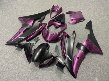 Carena Moto Yamaha YZF R6 2008-2016 - Viola Nero Opaco