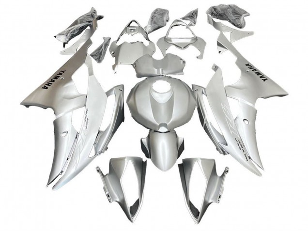 Carena Moto Yamaha YZF R6 2008-2016 - Argento Bianco