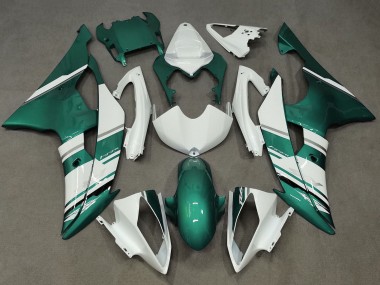 Carena Moto Yamaha YZF R6 2008-2016 - Bianco Verde