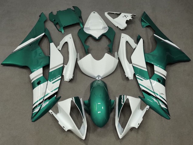 Carena Moto Yamaha YZF R6 2008-2016 - Bianco Verde