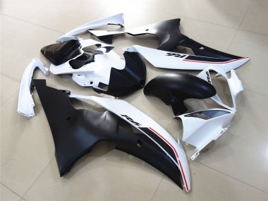 Carena Moto Yamaha YZF R6 2008-2016 - Bianco Nero Opaco Rosso