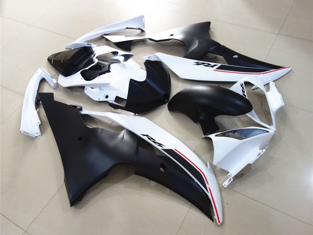 Carena Moto Yamaha YZF R6 2008-2016 - Bianco Nero Opaco Rosso