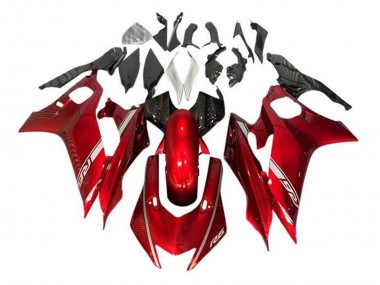 Carena Moto Yamaha YZF R6 2017-2023 - Rosso