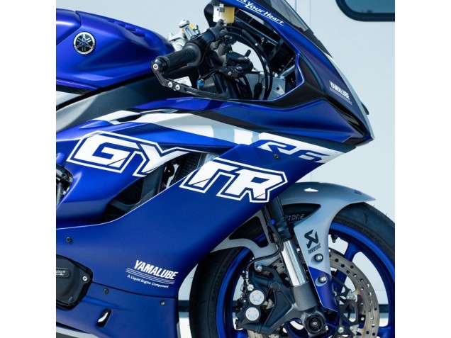 Carena Moto Yamaha YZF R6 2017-2023 - Blu Argento GYTR