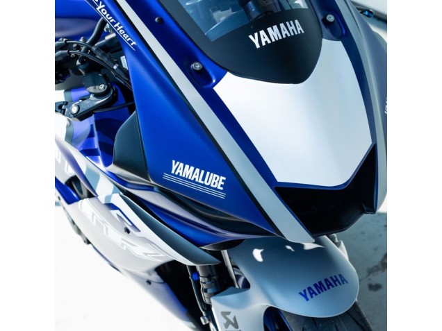 Carena Moto Yamaha YZF R6 2017-2023 - Blu Argento GYTR