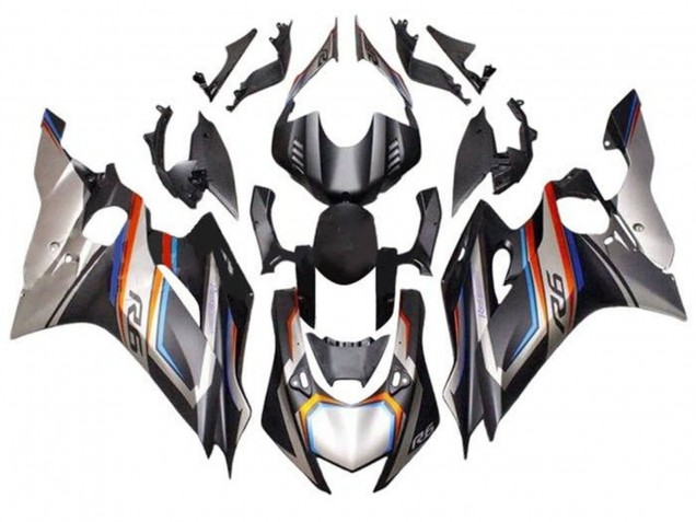 Carena Moto Yamaha YZF R6 2017-2023 - Argento Grigio Arancia Blu