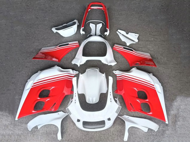 Carena Moto Honda CBR1000F Hurricane 1987-1988 - Bianco Rosso