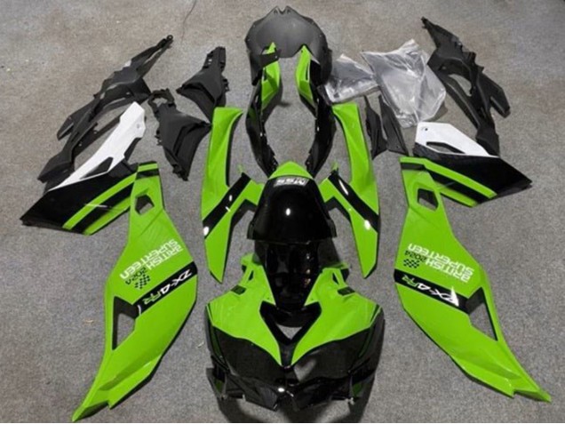 Carene Moto Kawasaki ZX4R ZX-4RR 2019-2025 - Verde Nero Bianco