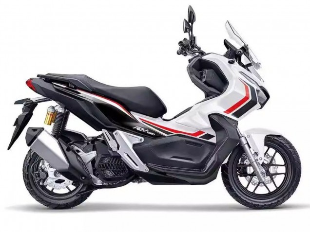 Carena Moto Honda ADV150 2018-2021 - Bianco Rosso Nero