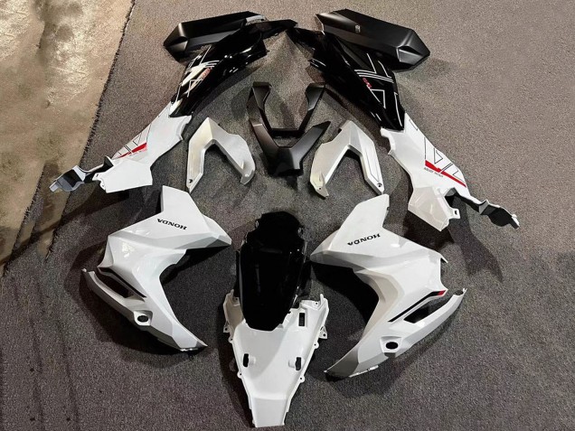 Carena Moto Honda ADV160 2022-2024 - Bianco Nero Lucido