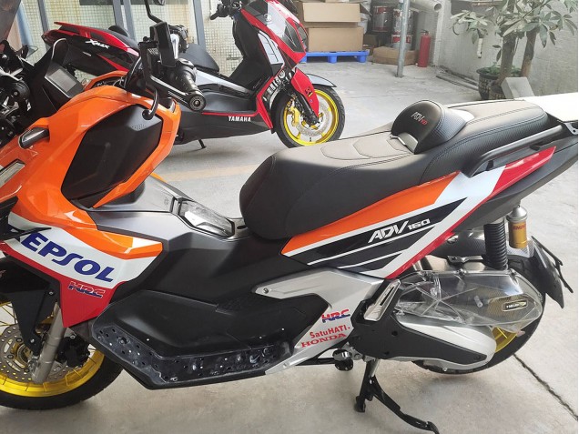 Carena Moto Honda ADV160 2022-2024 - Arancia Bianco Rosso Blu Repsol Red Bull