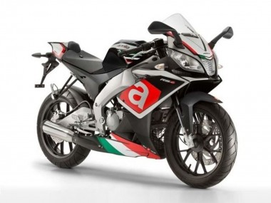 Carena Moto Aprilia RS4 50 125 2012-2018 - Bianco Rosso Verde Nero Opaco