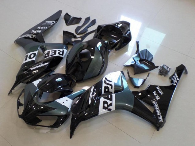 Carena Moto Honda CBR1000RR 2006-2007 - Grigio Bianco Nero Lucido Repsol