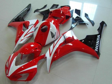 Kit Carena Moto Completo Honda CBR1000RR 2006-2007 - Bianco Rosso Nero Lucido