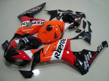 Kit Carena Moto Honda CBR1000RR 2006-2007 - Arancia Bianco Rosso Nero Lucido Repsol