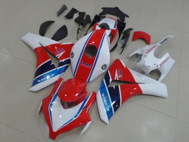 Kit Carena Moto Honda CBR1000RR 2008-2011 - Bianco Rosso Blu HRC