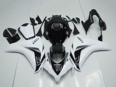Kit Carena Moto Completo Honda CBR1000RR 2008-2011 - Bianco Nero Lucido