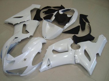 Carena Moto Kawasaki ZX6R 2005-2006 - Bianco Perla