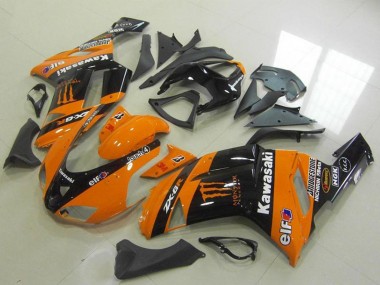 Carena Moto Kawasaki ZX6R 2007-2008 - Arancia Mostro