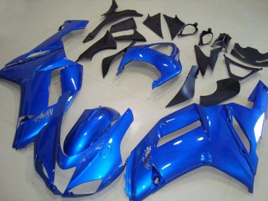 Carena Moto ABS Kawasaki ZX6R 2007-2008 - Blu