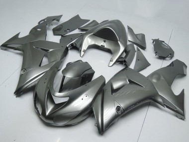Carena Moto Kawasaki ZX10R 2006-2007 - Grigio Lucido