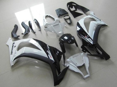 Carena Moto Kawasaki ZX10R 2011-2015 - Bianco Nero Lucido