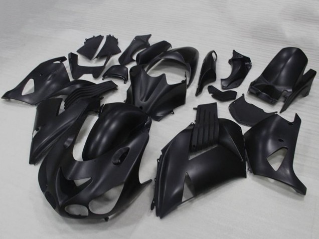 Carena Moto Kawasaki ZX14R ZZR1400 2006-2011 - Nero Opaco