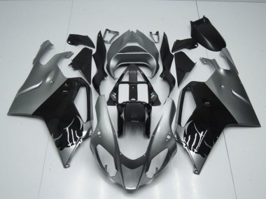 Carena Moto Aprilia RSV1000 2003-2006 - Nero Lucido Grigio