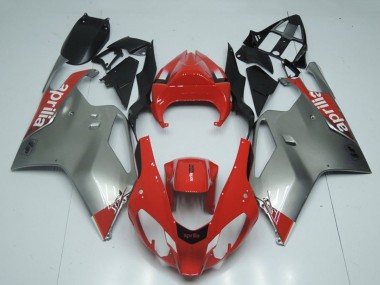 Carena Moto Aprilia RSV1000 2003-2006 - Rosso Grigio Nero