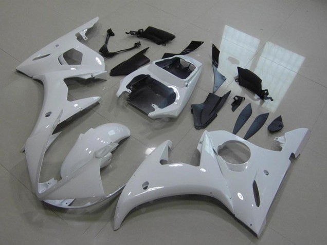 Carena Moto Yamaha YZF R6 2003-2004 - Lucido Bianco