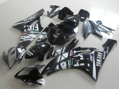 Carena Moto Yamaha YZF R6 2006-2007 - Bianco Nero Lucido Verde Rosso Fiat Yamalube Motul