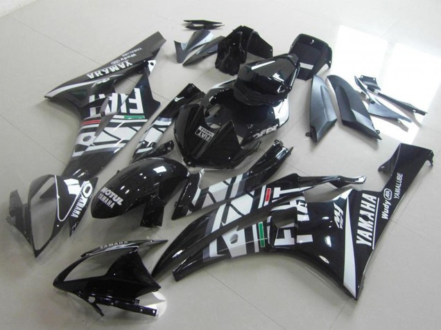 Carena Moto Yamaha YZF R6 2006-2007 - Bianco Nero Lucido Verde Rosso Fiat Yamalube Motul