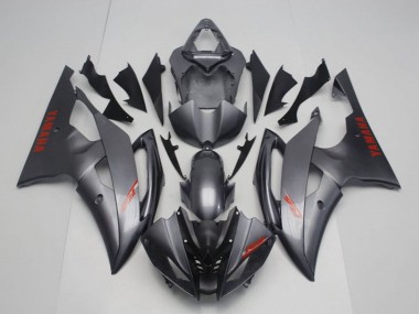 Carena Moto Yamaha YZF R6 2008-2016 - Grigio Rosso Decals