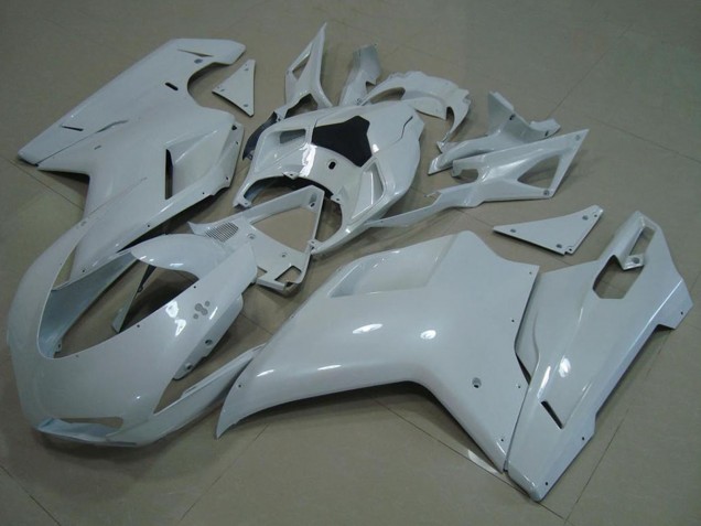 Carena Moto Ducati 848 1098 1198 2007-2014 - Lucido Bianco