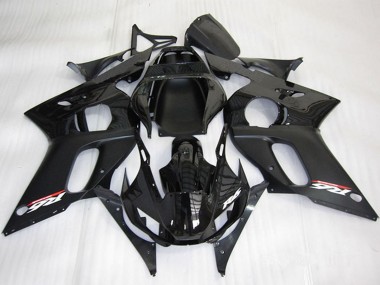 Carena Moto Yamaha YZF R6 1998-2002 - Nero Lucido Nero Opaco