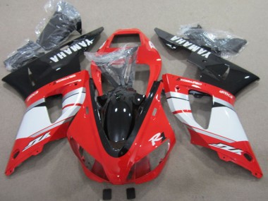 Carena Moto Yamaha YZF R1 2009-2011 - Rosso Bianco Nero