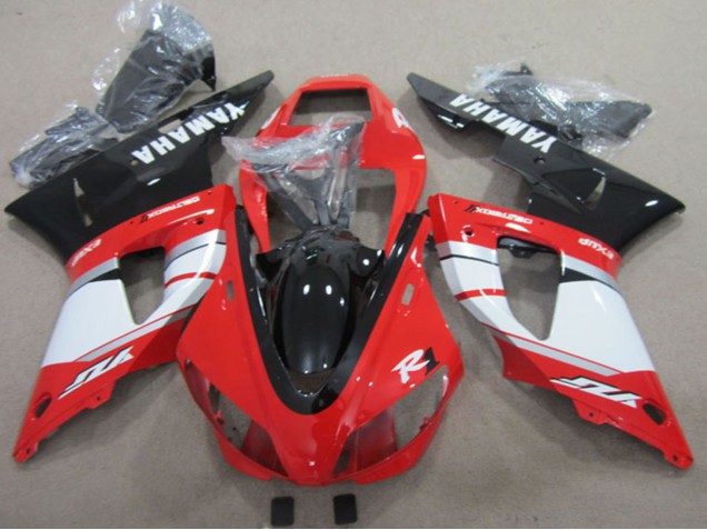 Carena Moto Yamaha YZF R1 2009-2011 - Rosso Bianco Nero