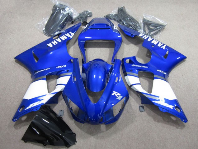 Carena Moto Yamaha YZF R1 2009-2011 - Blu Bianco